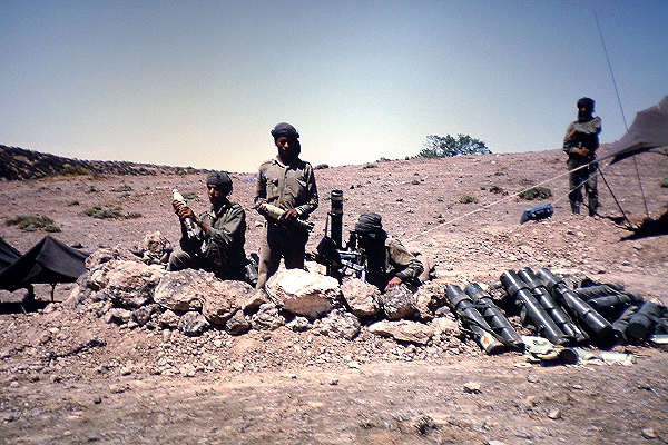 Mortars detachmentat H4