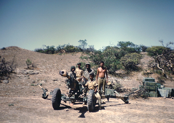 Artillery on Op Hammer