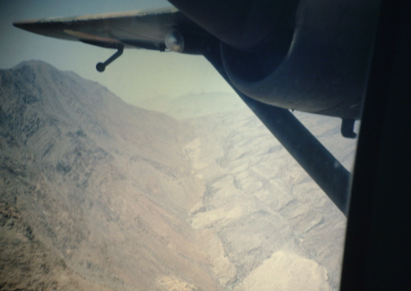 Skyvan over Jebel Akhdar
