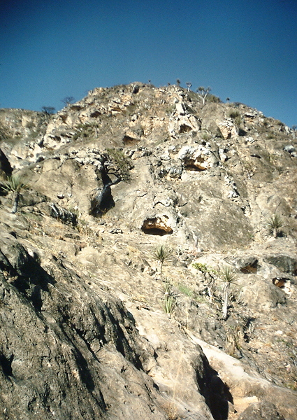 Rocky descent to 'Spur'