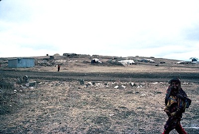 An exposed and windy location