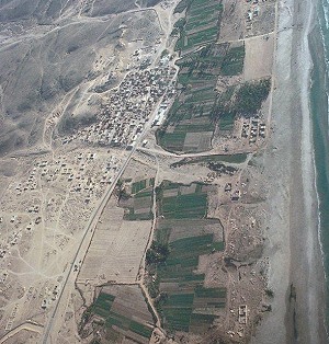 Taqua from the air
